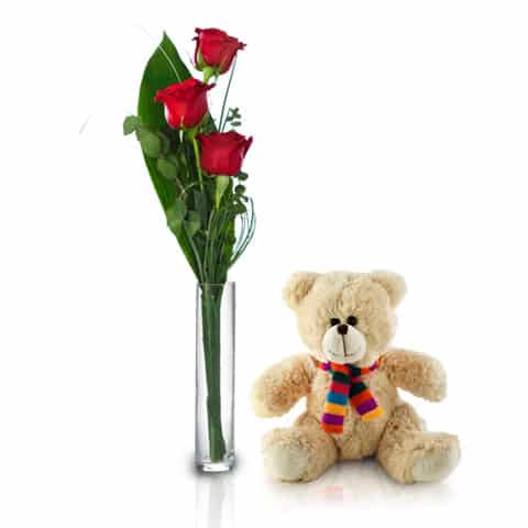Roses And Teddy